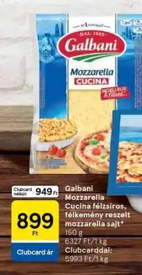 Tesco Galbani Mozzarella Cucina ajánlat