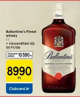 Tesco Ballantine's Finest Whisky ajánlat