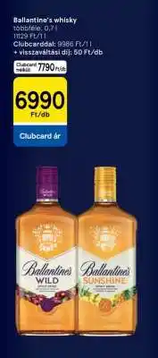 Tesco Ballantine's Whisky ajánlat