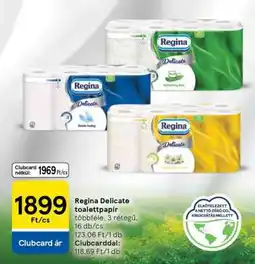 Tesco Regina Delicate toalettpapír ajánlat