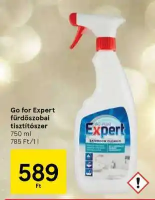 Tesco Go for Expert fürdőszobai tisztítószer ajánlat