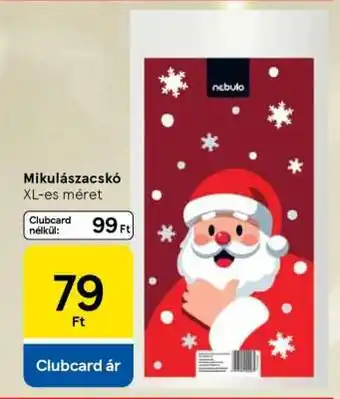 Tesco Mikulászacskó ajánlat