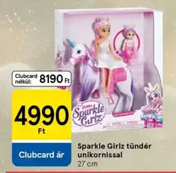 Tesco Sparkle Girlz tündér unikornissal ajánlat