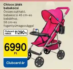 Tesco Chicco játék babakocsi ajánlat