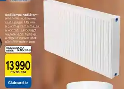 Tesco Acéllemez-radiátor ajánlat
