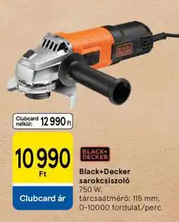 Tesco Black+Decker sarokcsiszoló ajánlat