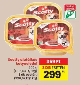 Scotty alutálkás kutyaeledel