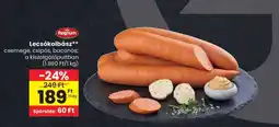 Spar Lecsókolbász ajánlat
