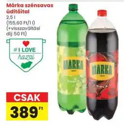 Spar Márka Szénsavas Üdítőital ajánlat