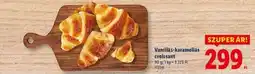 Lidl Vaníliás-karamellás croissant ajánlat