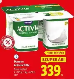 Lidl DANONE ACTIVIA Pille ajánlat