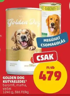 GOLDEN DOG KUTYAELEDEL