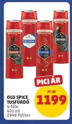 PENNY OLD SPICE Tusfürdő ajánlat