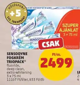 PENNY Sensodyne Fogkrém Triopack ajánlat