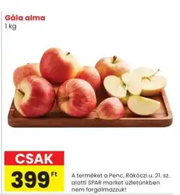 Spar Gála alma ajánlat