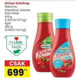 Spar UNIVER Ketchup ajánlat