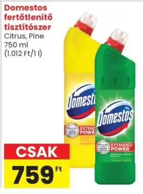 Domestos fertőtlenítő tisztítószer