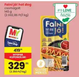 Spar FALNI JÓ! HOT DOG ajánlat