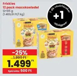 Spar Friskies 12 pack macskaeledel ajánlat