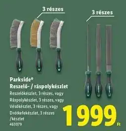 Lidl PARKSIDE Reszelő- / ráspolykészlet ajánlat