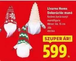 Lidl LIVARNO home Dekorációs manó ajánlat