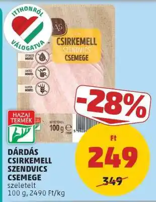 Dárdás Csirkemell Szendvics Csemege