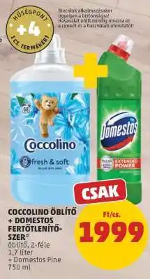 PENNY COCCOLINO ÖBLÍTŐ + DOMESTOS FERTŐTLENÍTŐSZER ajánlat