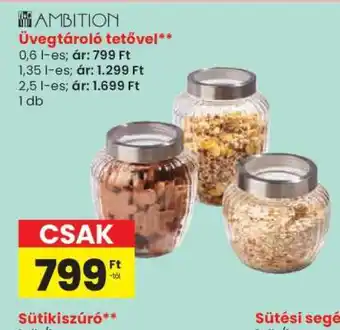 Spar AMBITION Üvegtároló tetővel ajánlat