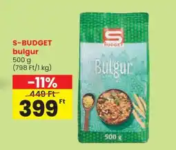 Spar S-BUDGET bulgur ajánlat