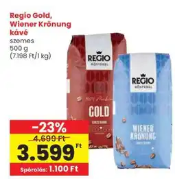 Spar Regio Gold, Wiener Krönung kávé ajánlat