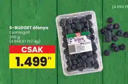 Spar S-BUDGET áfonya ajánlat
