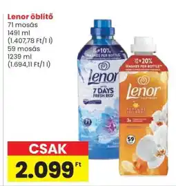 Spar LENOR Öblítő ajánlat