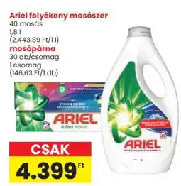Spar ARIEL Folyékony mosószer ajánlat