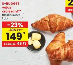 Spar S-BUDGET vajas croissant ajánlat