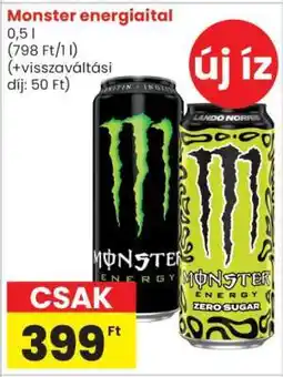 Spar MONSTER Energiaital ajánlat