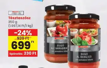 Spar Tésztaszósz ajánlat