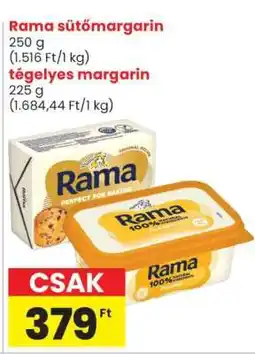 Spar Rama sütőmargarin és teljes margarin ajánlat
