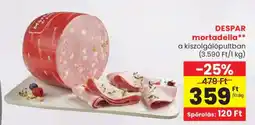 Spar DESPAR mortadella ajánlat