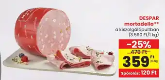 Spar DESPAR mortadella ajánlat
