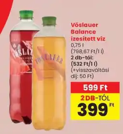 Spar Vöslauer Balance ízesített víz ajánlat