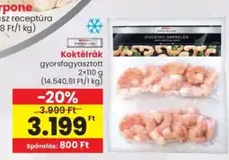 Spar Koktélrák gyorsfagyasztott ajánlat