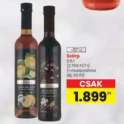 Spar Szirup ajánlat