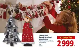 Lidl Livarno Home Dekorációs adventi kalendárium ajánlat