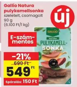 Spar Gallio Natura pulykamellsonka ajánlat
