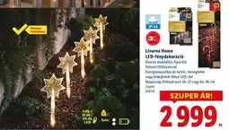 Lidl Livarno Home LED-fénydekoráció ajánlat