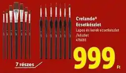 Lidl CRELANDO Ecsetkészlet ajánlat