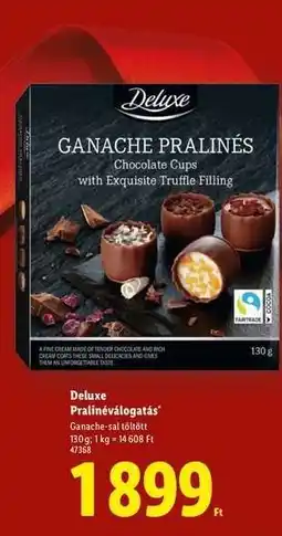 Lidl DELUXE Pralinéválogatás ajánlat