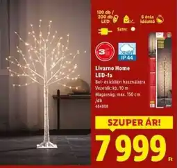 Lidl LIVARNO HOME LED-fa ajánlat