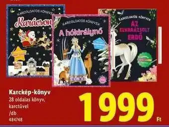 Lidl Karckép-könyv ajánlat