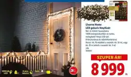 Lidl LIVARNO HOME LED galaxis fényfüzér ajánlat